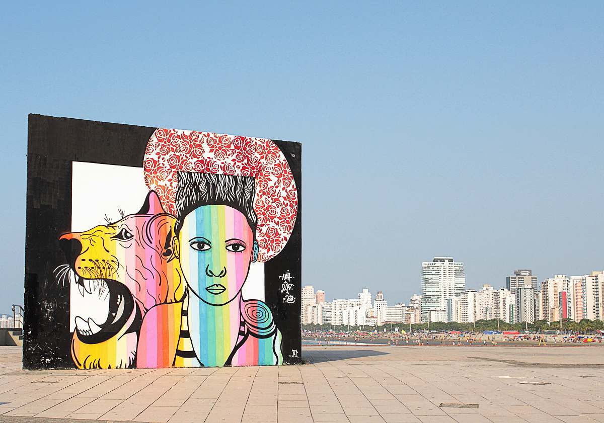 municipal park roberto mario santini graffiti art during daytime art